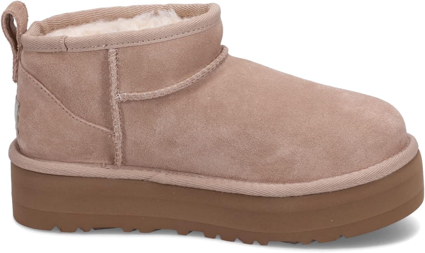 UGG 厚底　ムートンブーツ 7 プラットフォームクラッシックウルトラミニ UGG アグ ウルトラミニ プラットフォーム ムートンブーツ