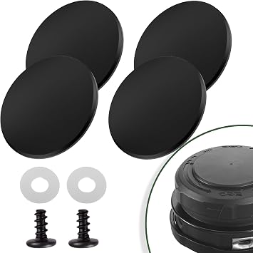 AH1531 Trimmer Spool Head Bump Knob Cap Compatible with EGO AH1531 Trimmer Head Anti-Clockwise ST1530,ST1534,STA1500,MST1501,MHC1502 15" String Trimmer,Replacement Head Part for Ego 8-Pack