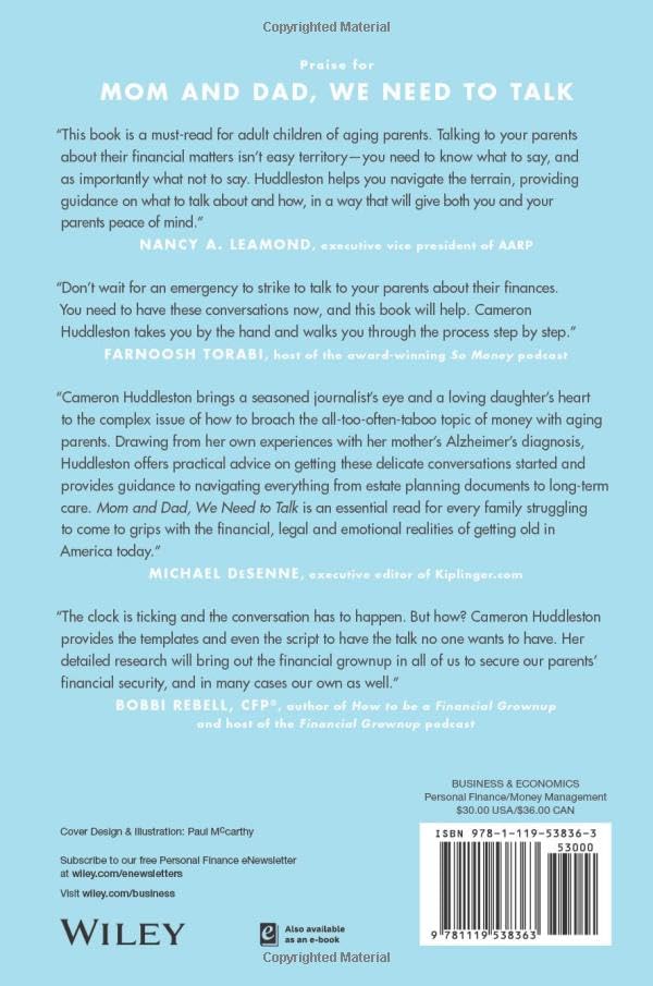 Mom and Dad, We Need to Talk: How to Have Essential Conversations with Your Parents About Their Finances image 3