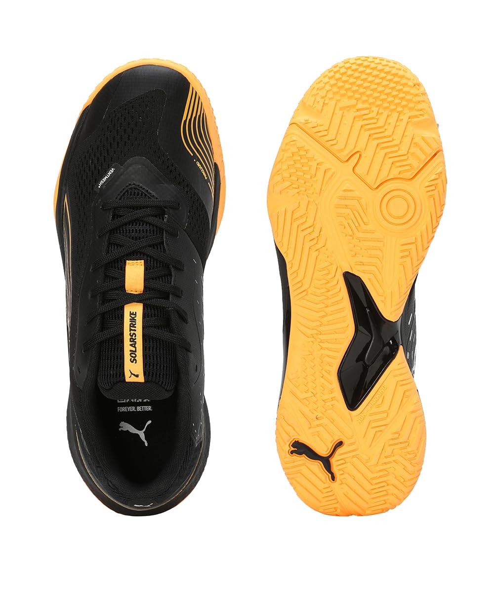 PUMA Unisex Solarstrike III salon spor ayakkabısı, Puma Black Sun Stream PUMA White, 44 EU