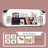 Funda Protectora y Calcomanías para Steam Deck LCD y OLED, Cubierta Delgada Rígida para Steam Deck (Panadería de Gatitos) 5