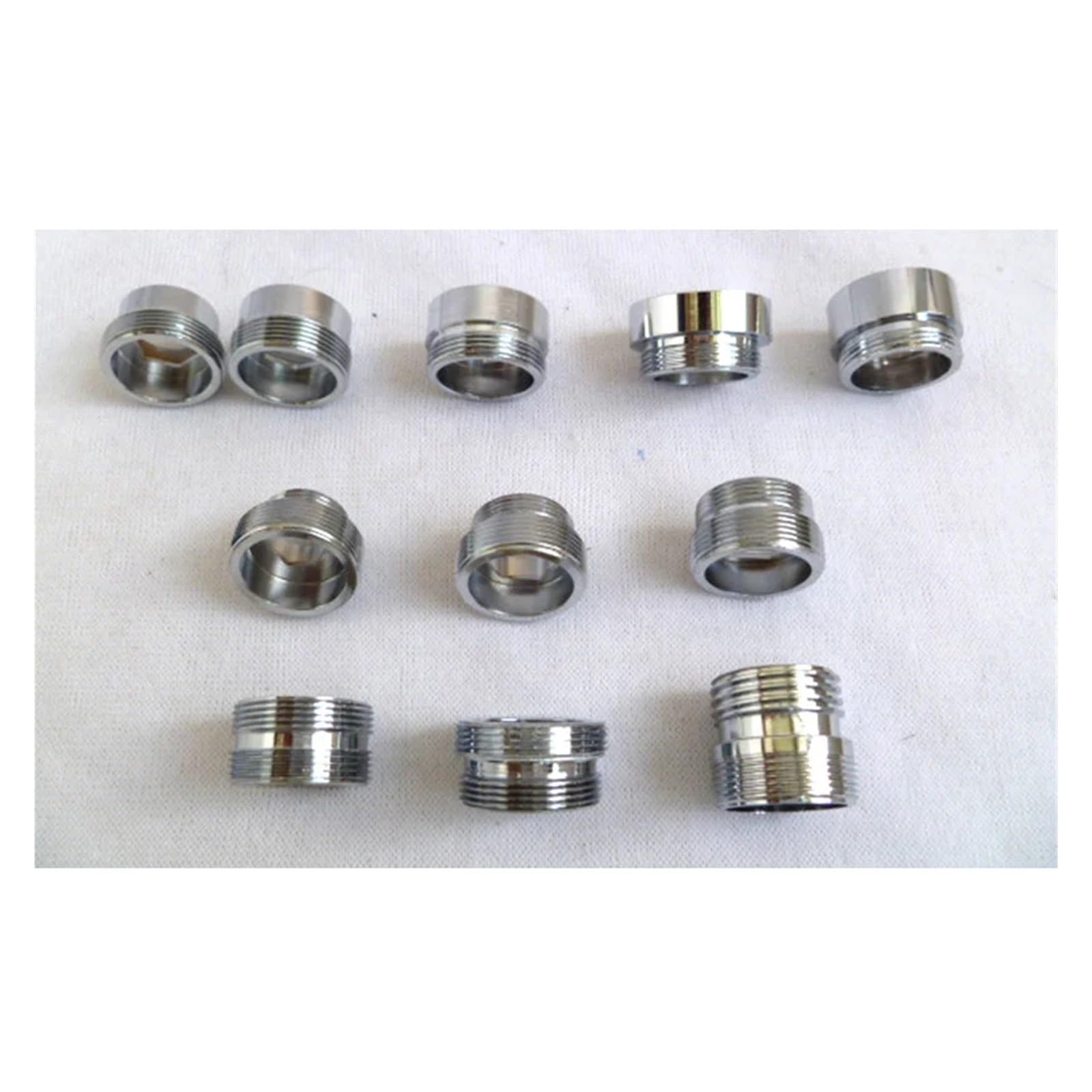 Juego de adaptadores de aireador de grifo de latón, macho/hembra, M22, M24, G1/2 y 0.75 pulgadas, accesorios de tubería para purificador de agua, compatible con tamaños M16, M18, M20, M28