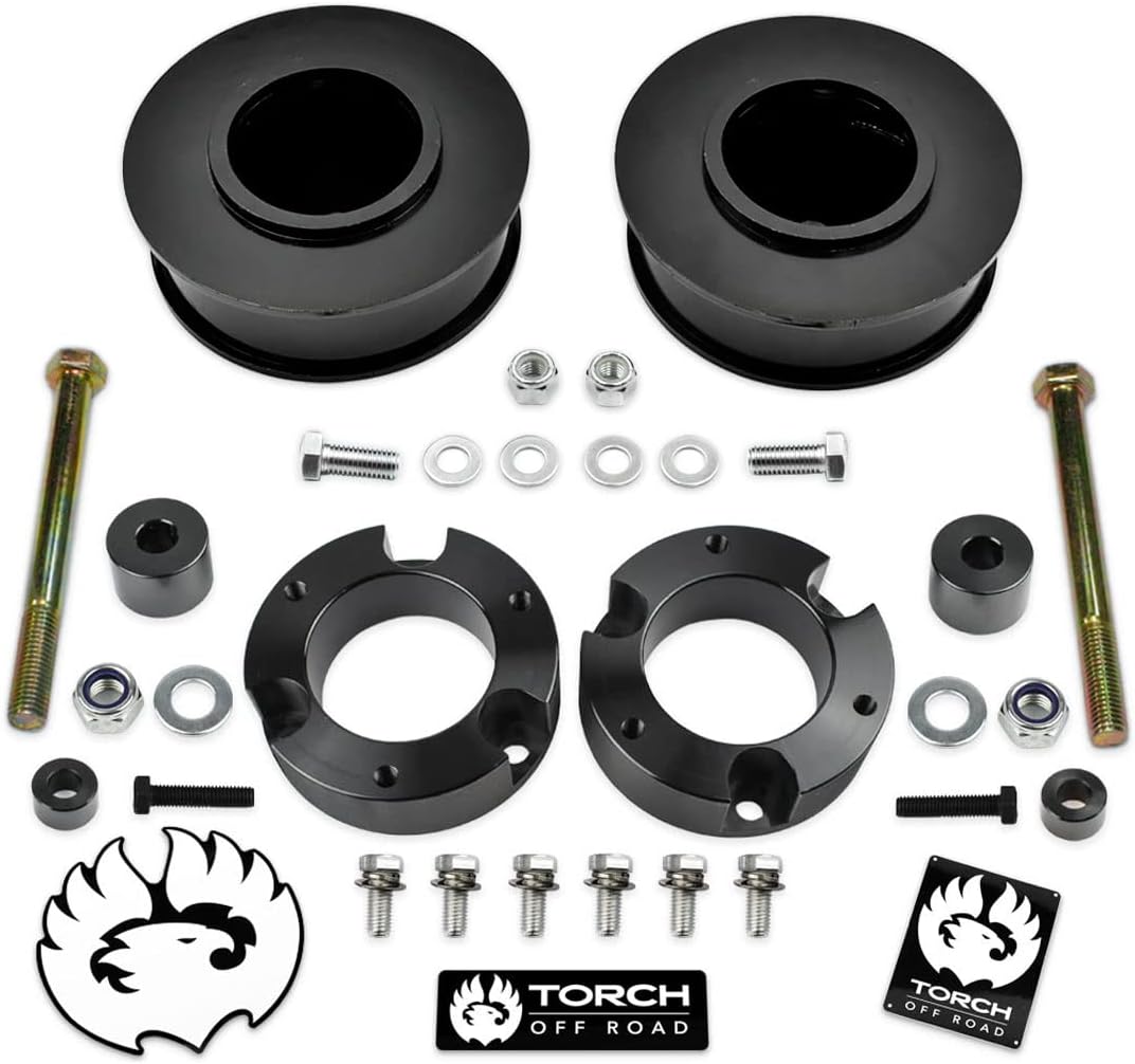 TORCH 3" Front 2" Rear Leveling Lift Kit with Diff Drop for 2003-2024 Toyota 4Runner and FJ Cruiser 4X4 4WD
