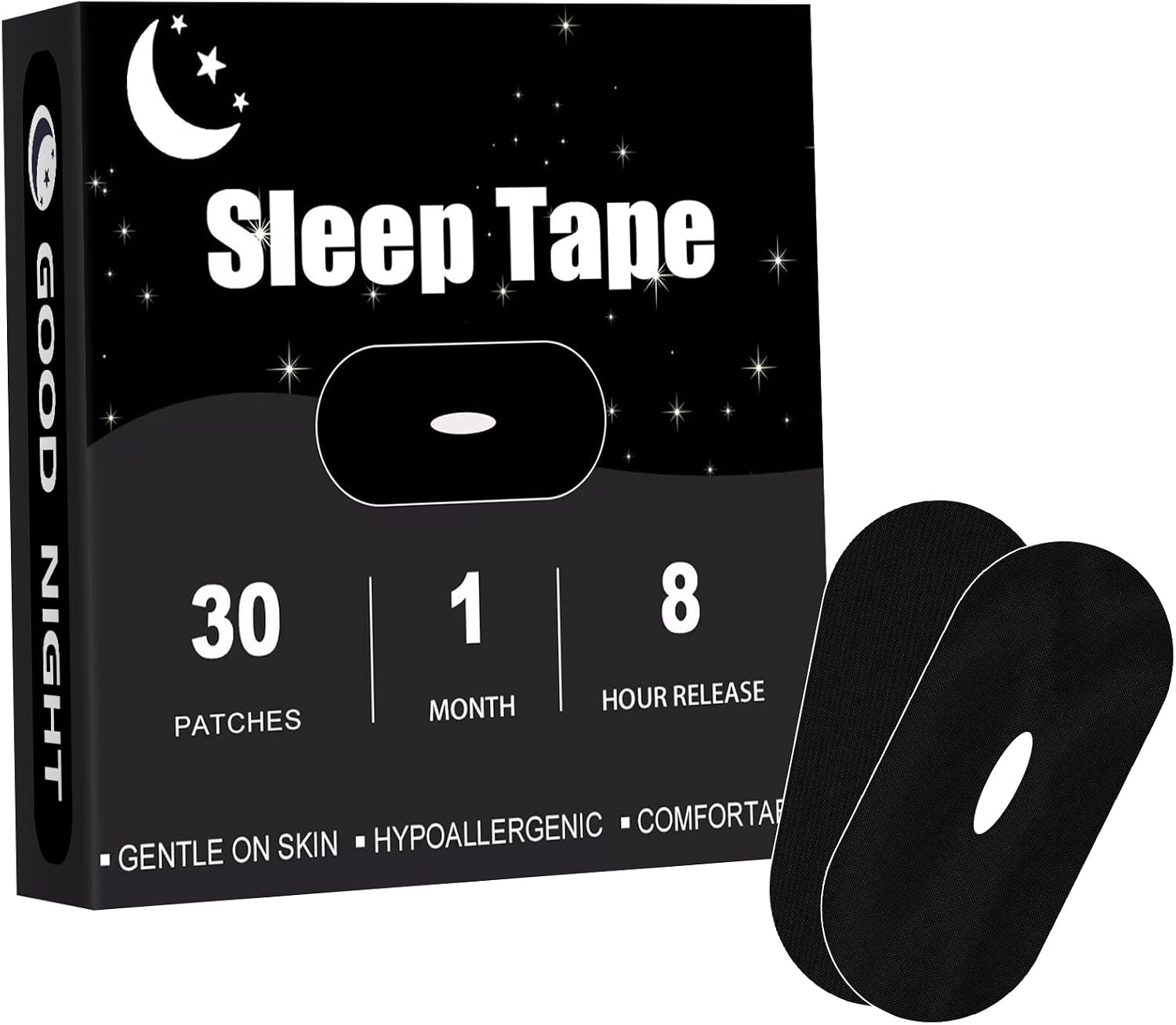Mouth Tape for Sleeping 30 Pack, Simple Wrap W1