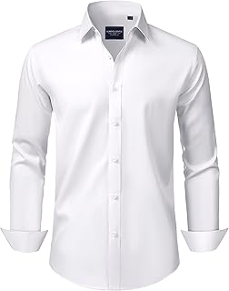 Alimens & Gentle mens Casual Button Down Shirt