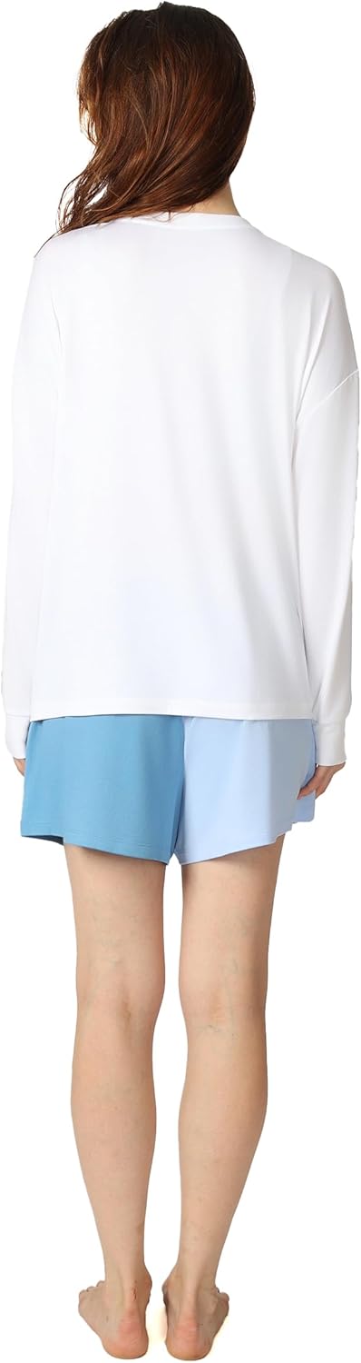 Disney womens 2-piece Loose-fit Pajama Set, Soft & Comfortable Nightwear for Adults - Image 4