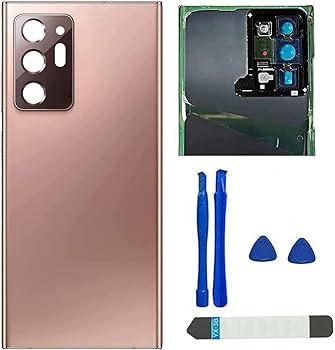 Amazon.com: Mystic Bronze Galaxy Note 20 Ultra Back Glass Cover