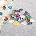 30PCS Mixed Color Heart Healing Crystals – Natural Gemstones for Meditation, Chakra Healing, Witchcraft & Spiritual Growth, Crystals and Healing Stones for Positive Energy