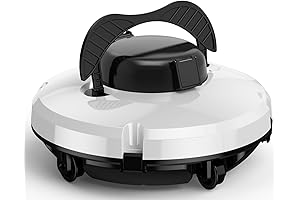 Pool Vacuum Robot for Sloped and In-Ground Pools