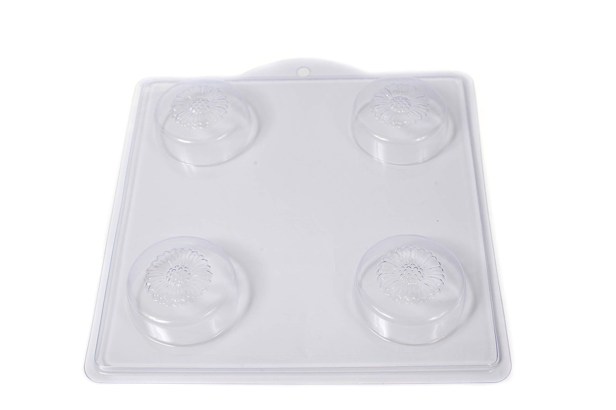 4 stampi rotondo margherita sapone/Bath bomba stampo M153 x 10