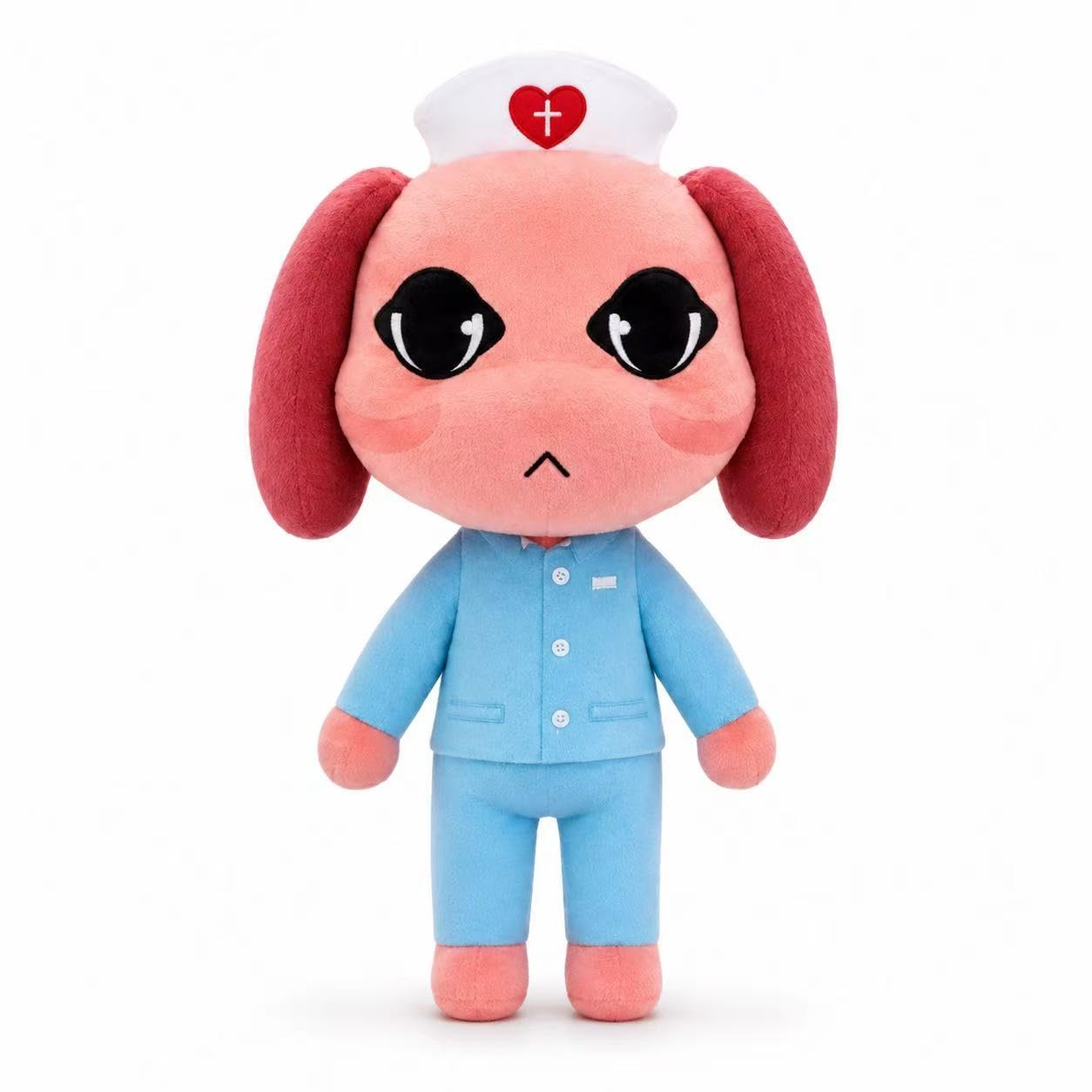 Animal Hospital Plush 9.8in Role Play Figure, Collectible for Game Fans (Nurse)