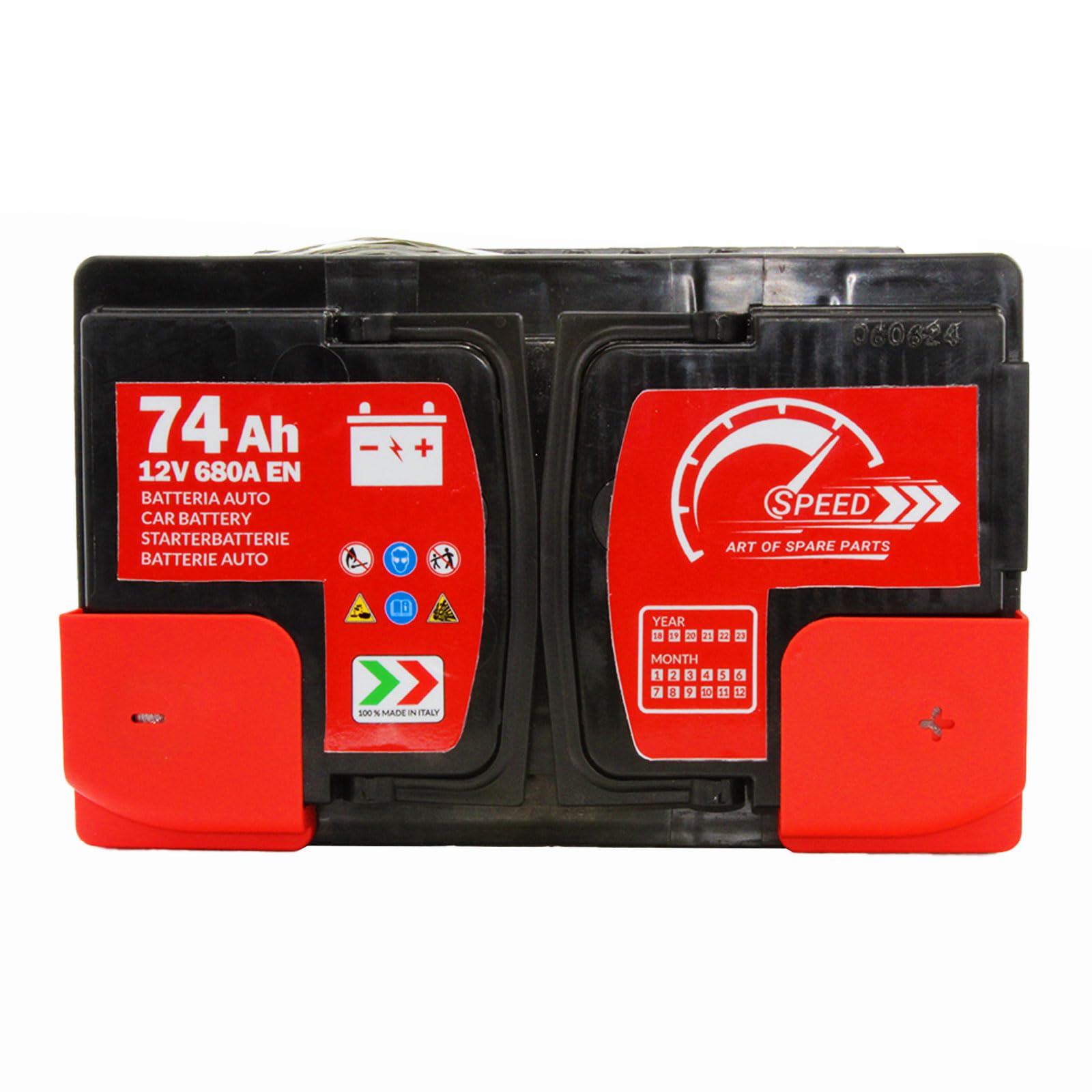 Batería Coche Speed by SMC 12 V 74 Ah 680 A con Polo Positivo a derecha L374 Código | L374 Código