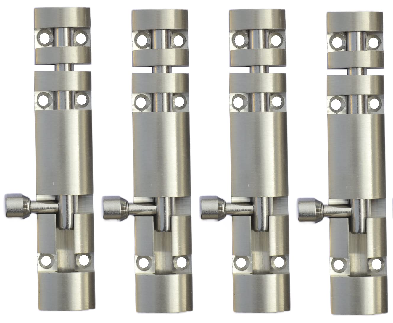 DHAKAD Stainless Steel Tower Bolts - 4 Pack -1