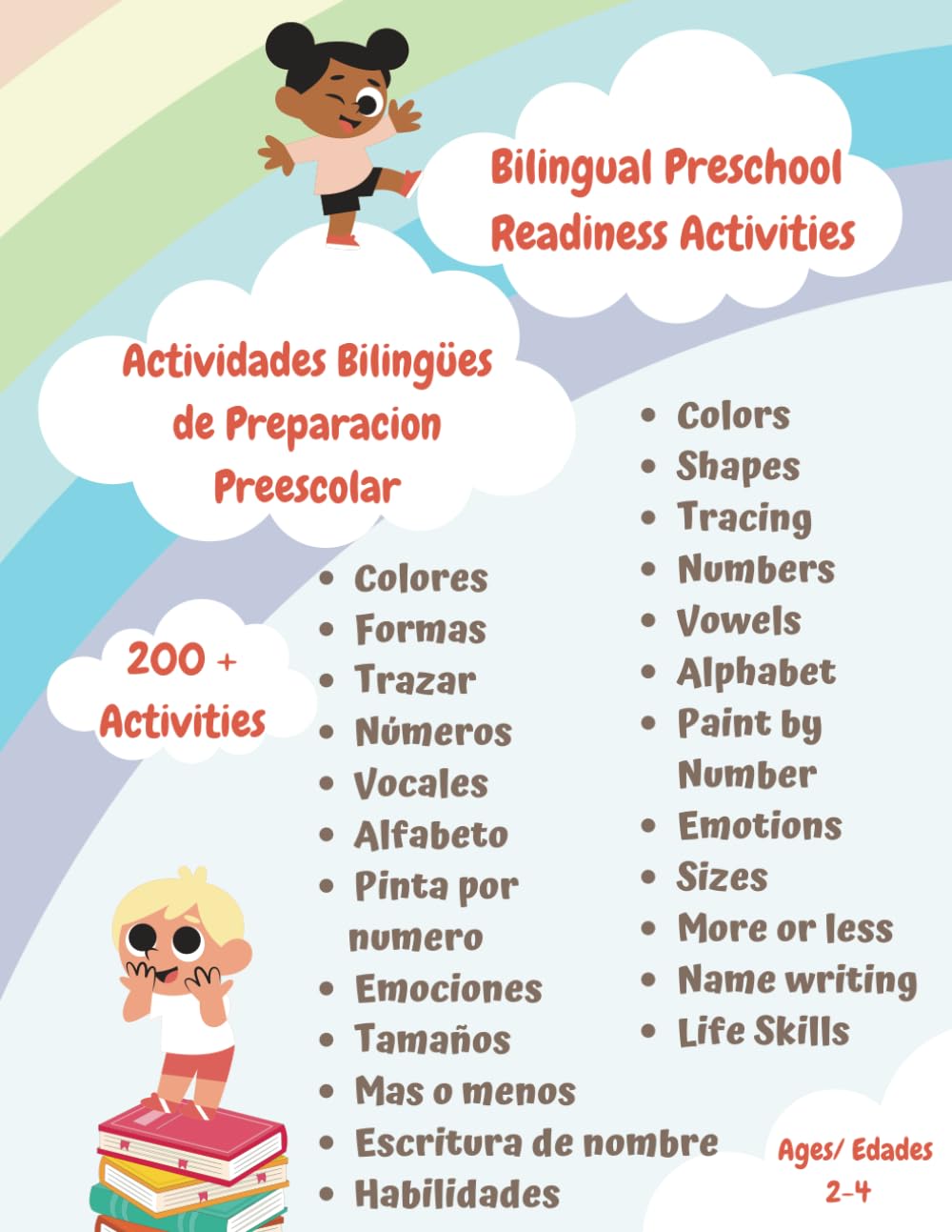 Bilingual Preschool Readiness Activities: Actividades Bilingües de Preparacion Preescolar (Bilingual Childrens' Activity Books)