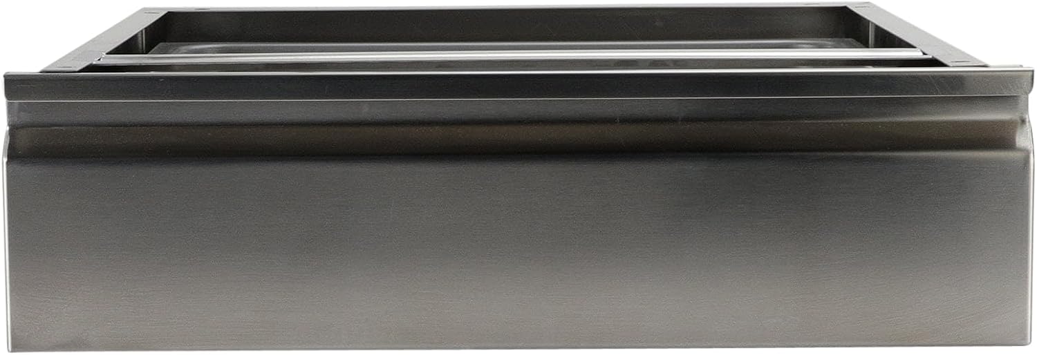 Component Hardware 20" W x 20" L x 5" D Stainless Steel Heavy Duty Drawer Assembly with ABS Plastic Pan