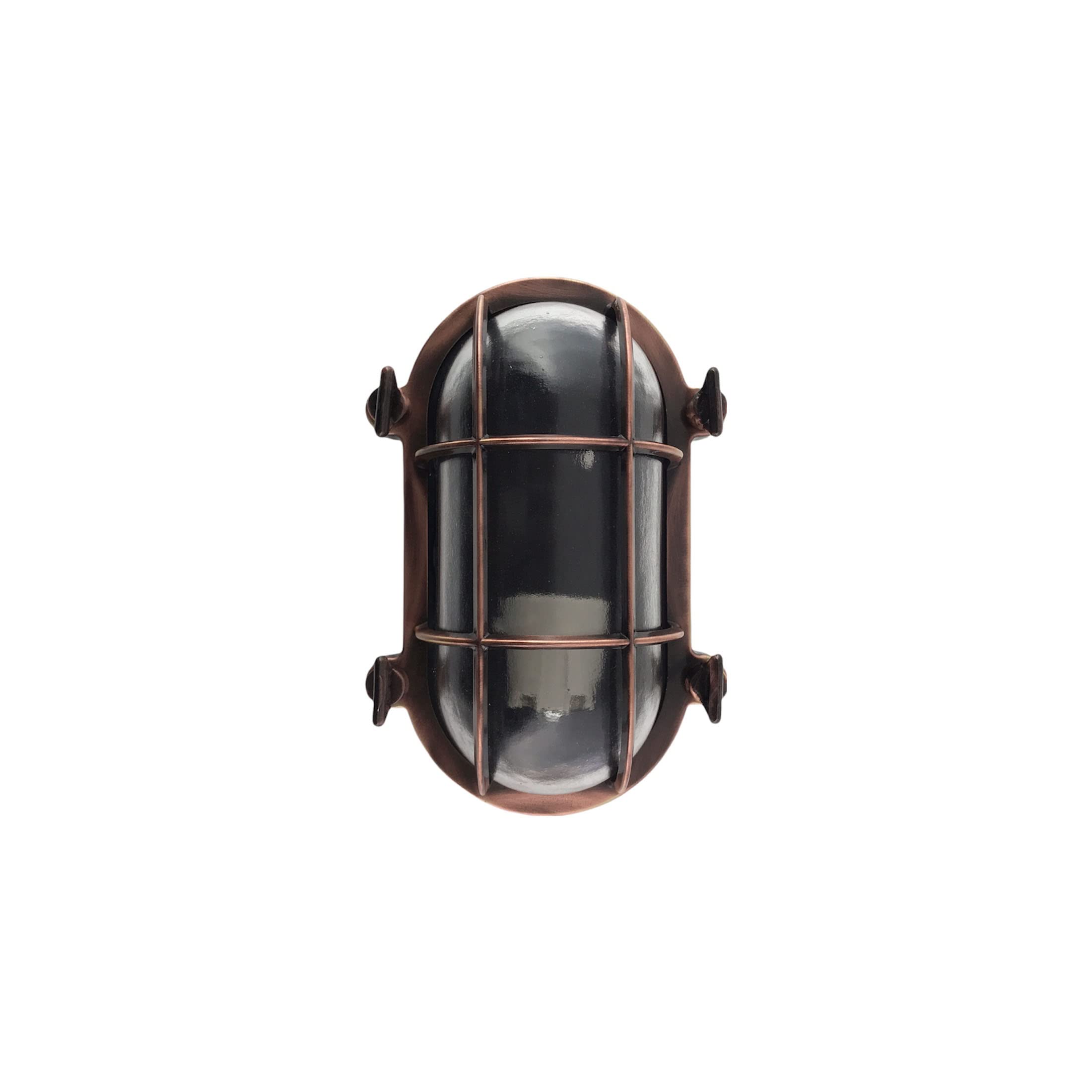 Apella Kupfer Antik Oval Messing Schottleuchte (57TCM)