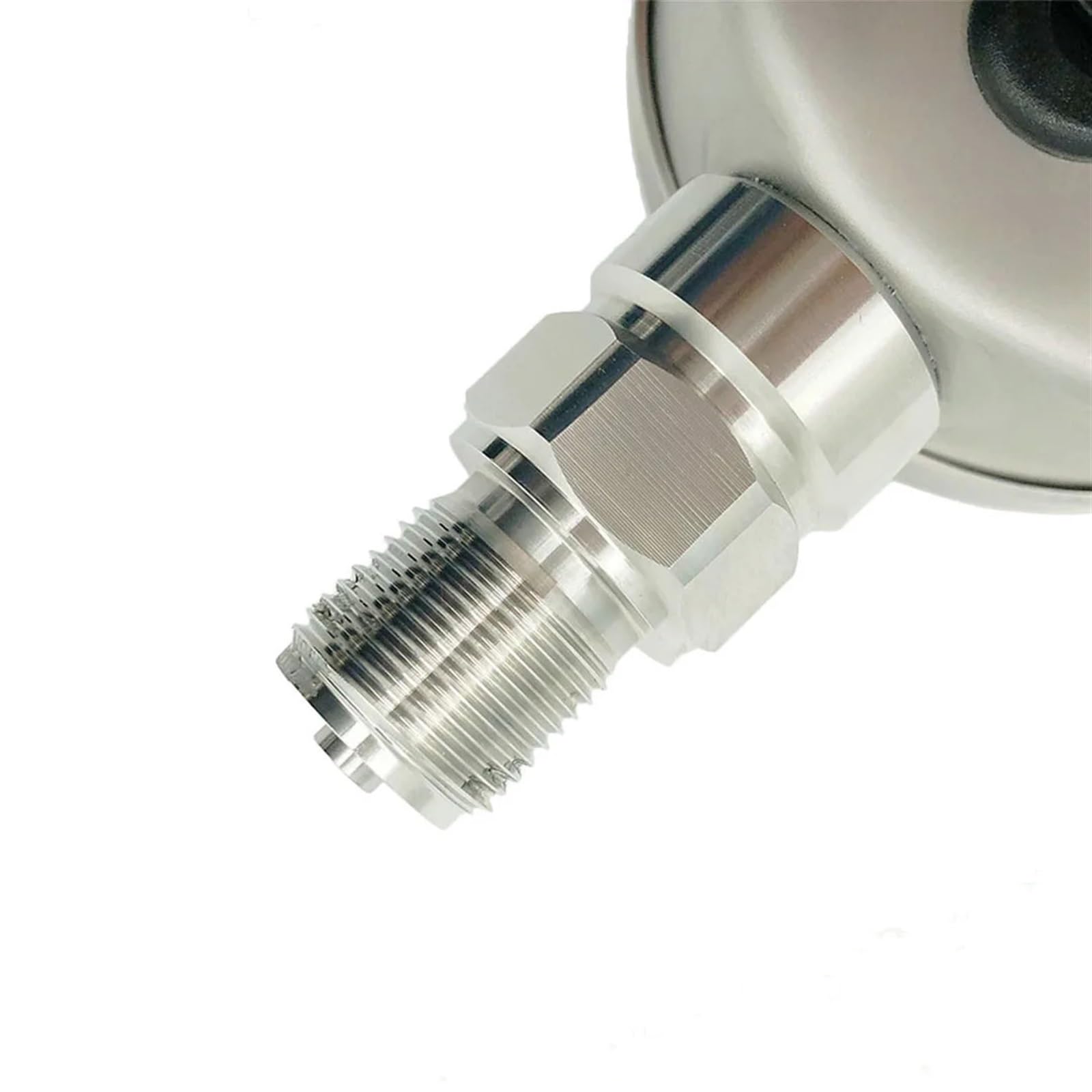 Manometro per pressione dell'acqua alimentato a batteria, precisione 0,2%, acciaio inossidabile per gas, carburante liquido, olio idraulico, manometro digitale per pressione dell'aria (NPT1-2,0-1,6
