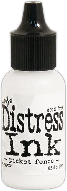 Ranger Distress Pad Re-Inker .5oz-Picket Fence,,Multicolor,2.54 x 2.54 x 7.62 cm