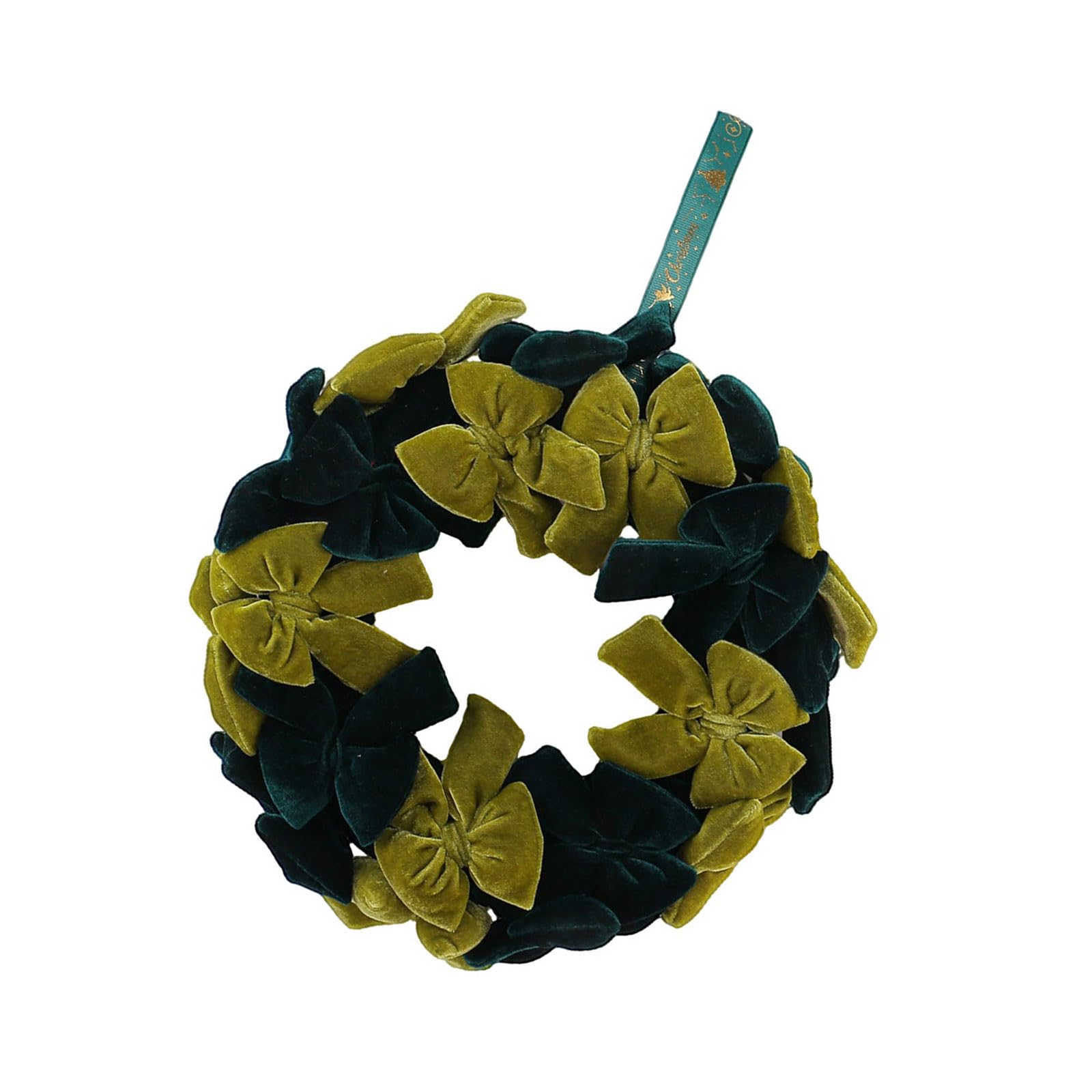 Zxfdsfdbnm Fleece Christmas Wreath with Flocking Decoration for Holiday Party Decoration Mall Festival