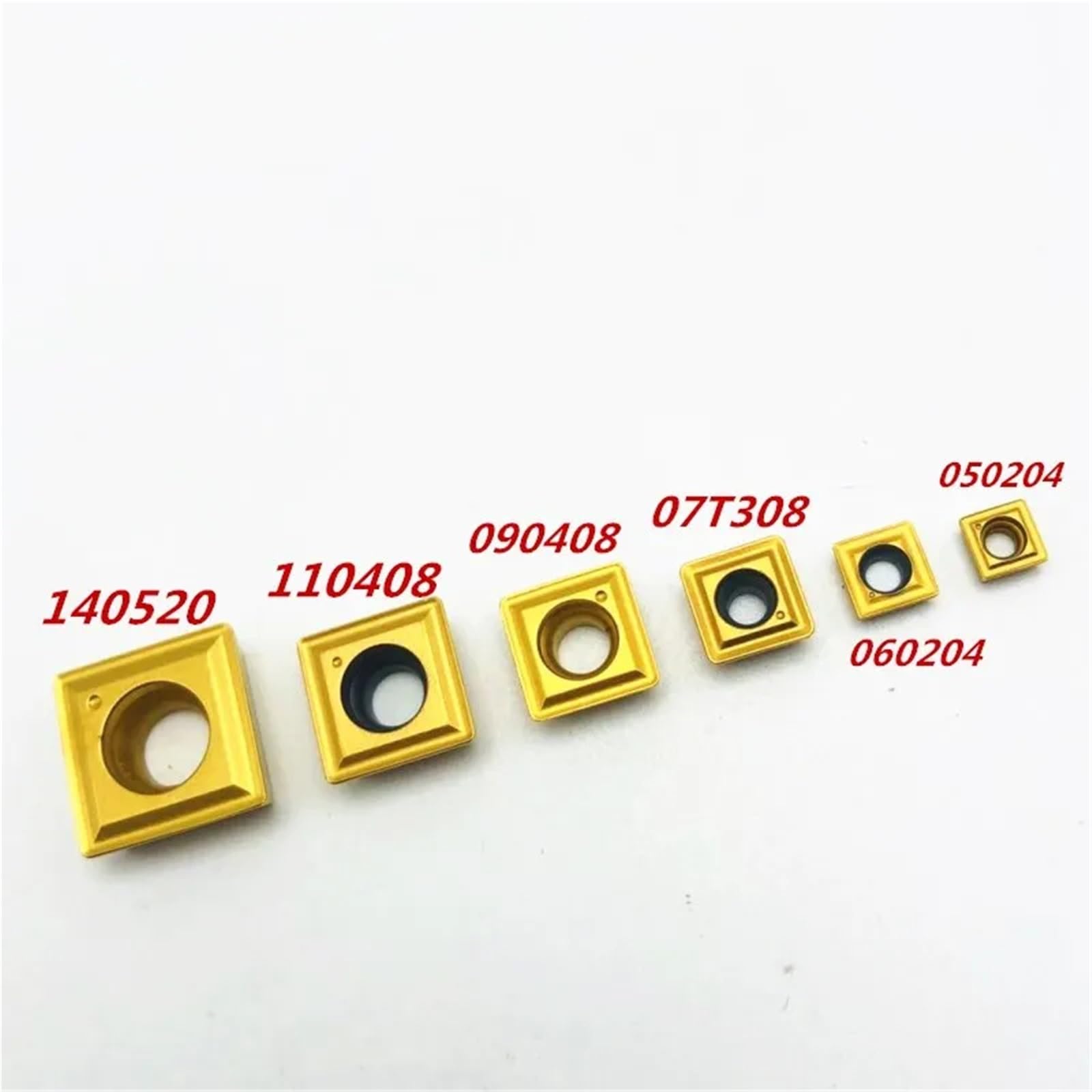 10 Piezas Para Portaherramientas Indexables De Taladro En U SPMG(SPMG050204 DG TT9030)