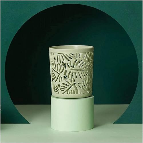 Miniatura 6 de ENESEA Soporte para lápices, organizador de escritorio, cepillo de maquillaje nórdico hueco, soporte para lápices, organizador de almacenamiento de