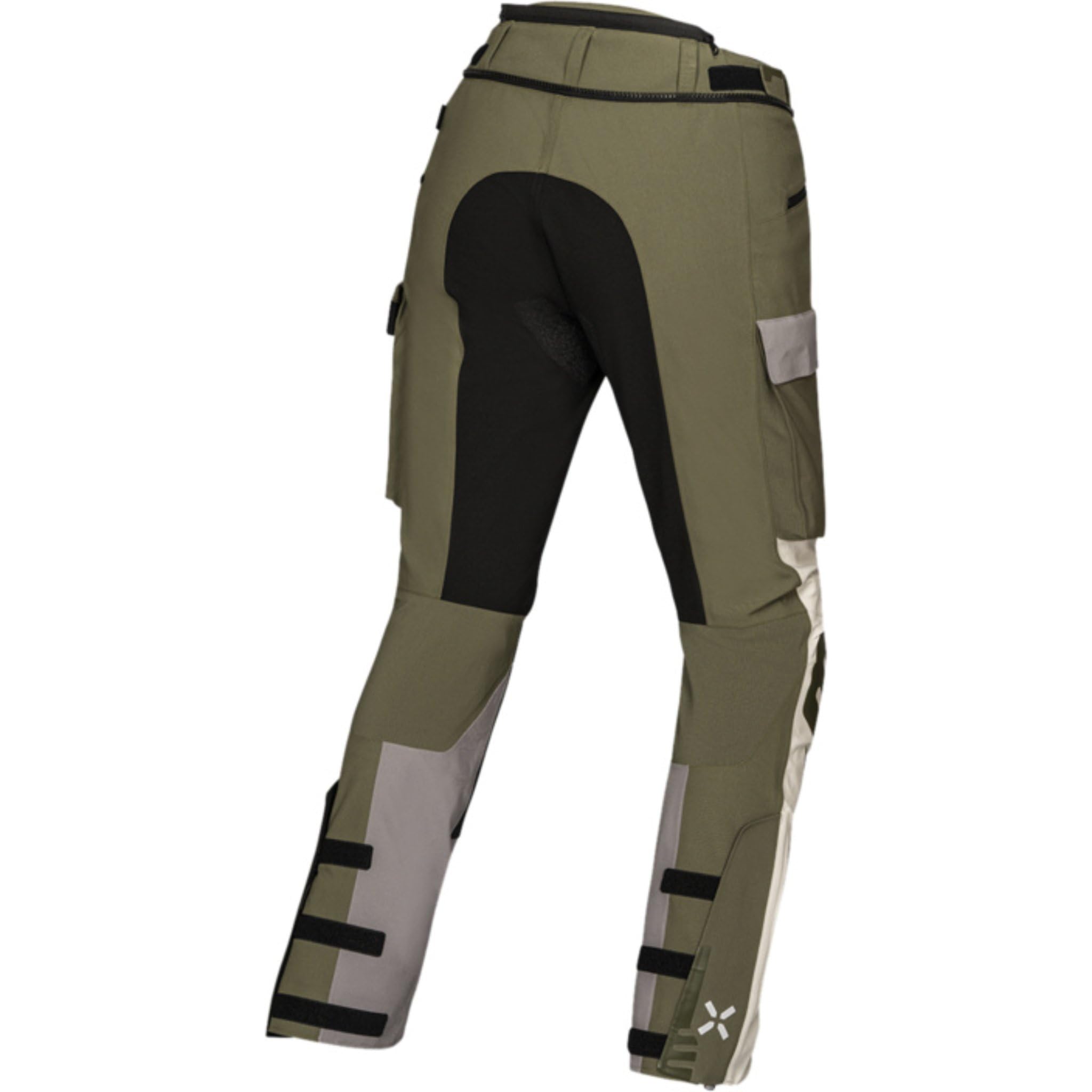IXS Venture-STX 1.0 impermeabile Ladies Moto Tessile Pantaloni, oliva/grigio, 2XL