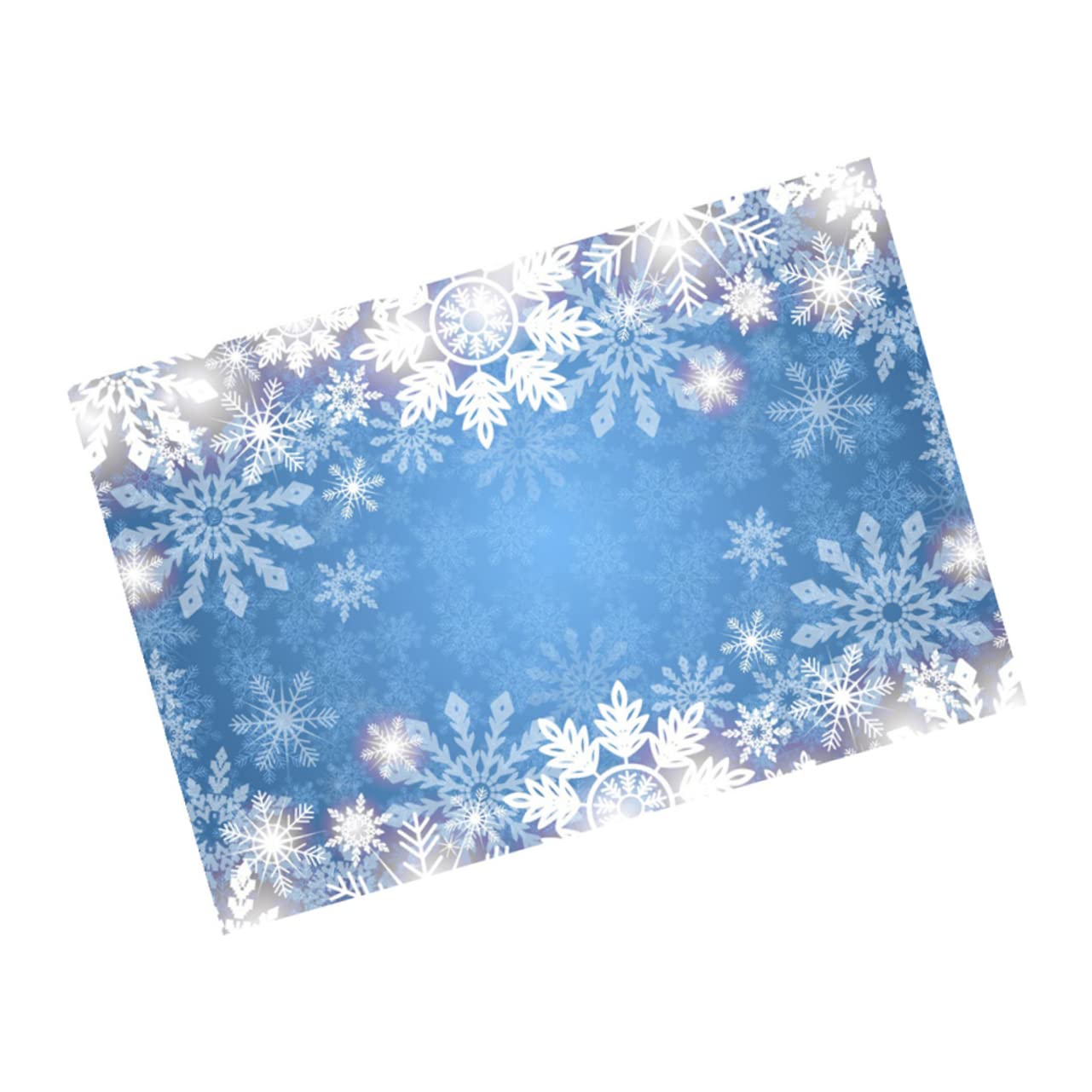 VILLCASE 1 Pz. Panno Fotografico Di Natale Sfondo Fotografico Per L'inverno Panno Per Sfondo Fotografico Sfondo Fiocco Di Neve