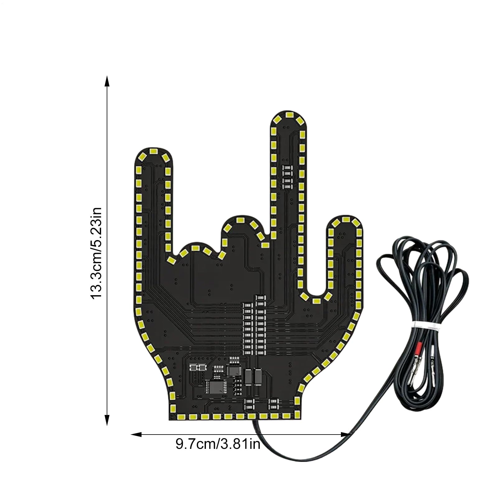 Lampe D'avertissement LED Henglong - Feu De Toit Pour Camion-citerne Et Voiture RC échelle 1/16