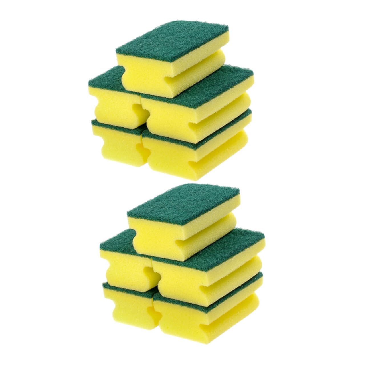 Veemoon Scrub Sponge Pad Set Pcs Dish Sponges for Cleaning Scratch Resistant Reusable