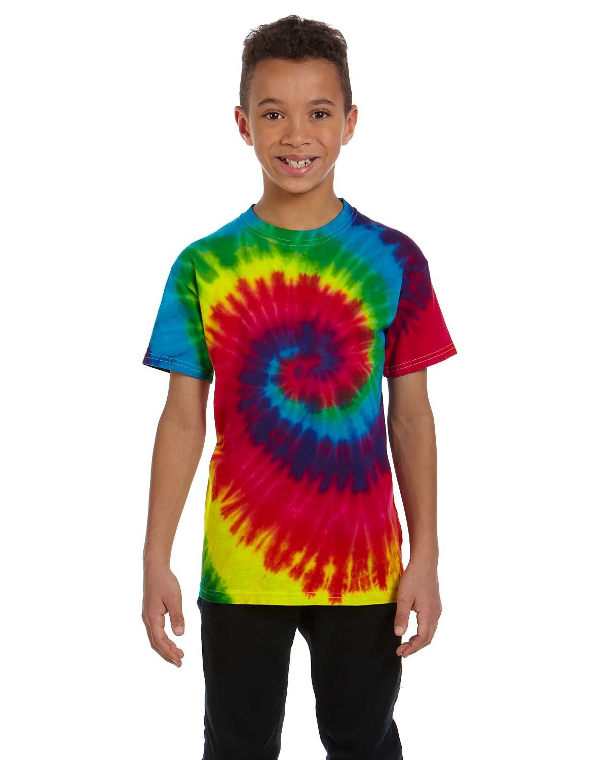 Tie-DyedTie-Dye Youth 5.4 oz. 100% Cotton T-Shirt