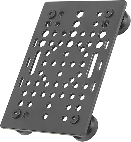 Miniatura 9 de Placa de pórtico V, placa de pórtico de aluminio de 20 a 3.150in con ranura en V, riel universal lineal para impresora 3D (tablero con 4 poleas de