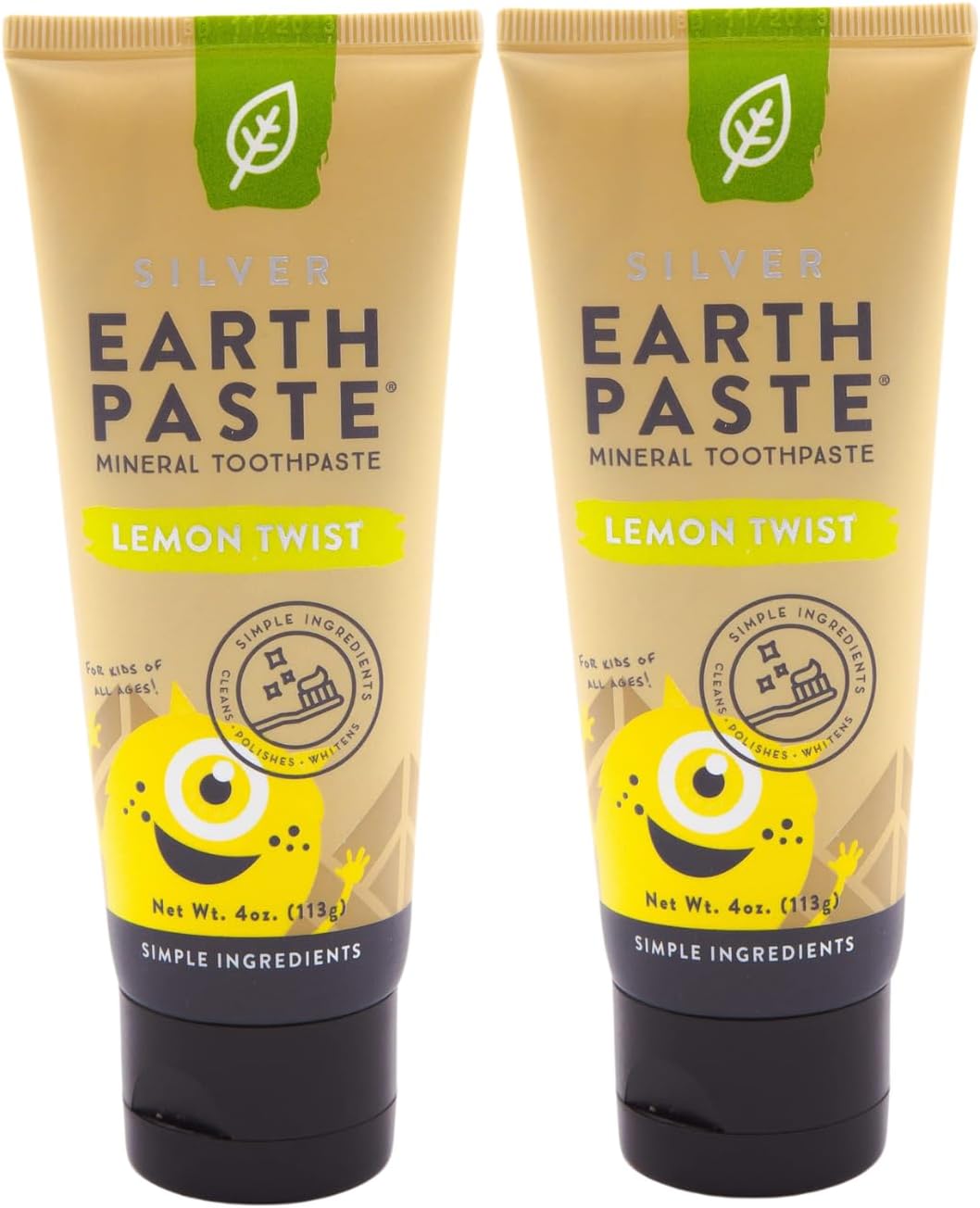 Redmond Trading Company Earthpaste - Lemon Twist - 4 Oz
