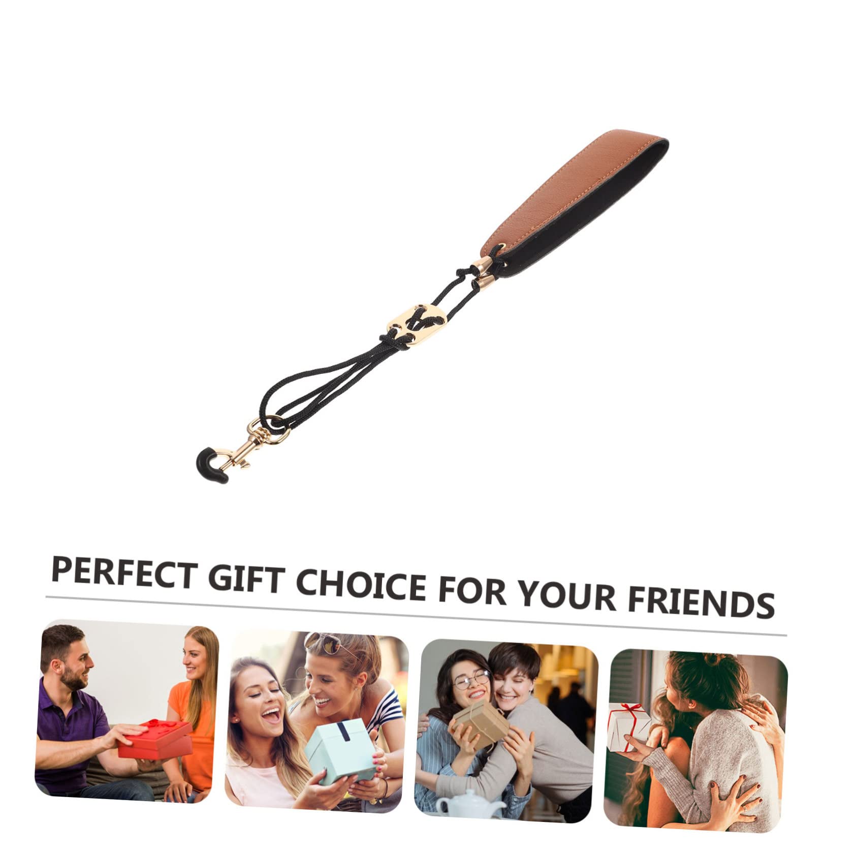 Toyvian 4pezzi Cinghia Sax Regolabile Pelle Per Sassofono Tenore e Soprano Cinghia Resistente e Confortevole Per Musicisti Design e Facile Da Installare