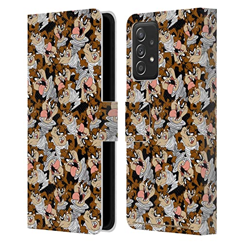 Étui portefeuille Looney Tunes Taz pour Samsung A53 5G idéal pour les sorties urbaines