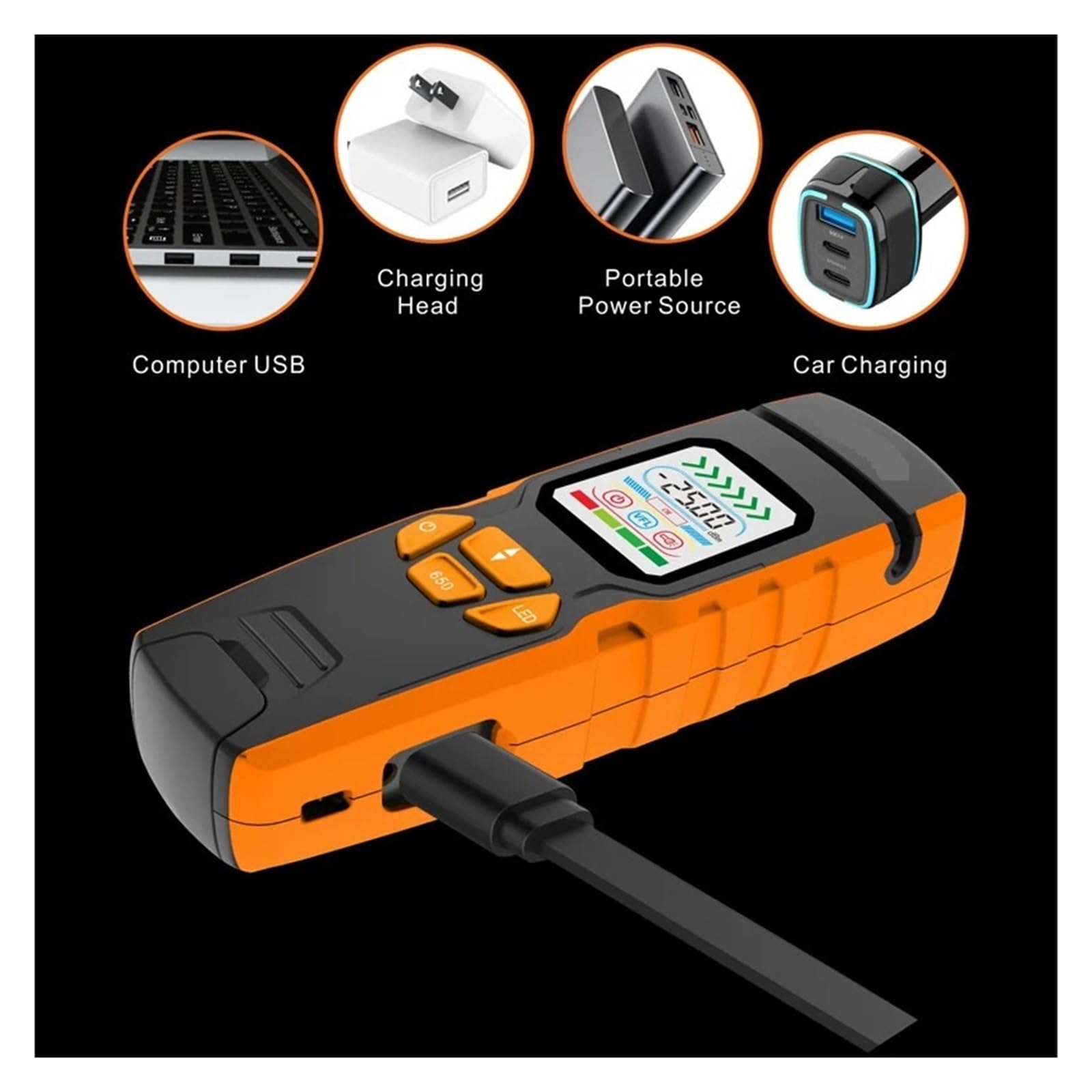 Appareil de mesure de fibre optique, Identificateur De Fiber Optique, Identificateur Optique Électrique En Direct En Une Étape, Localisateur Visuel De Défauts Intégré, 850-1700nm SM MM,Mesure de préc