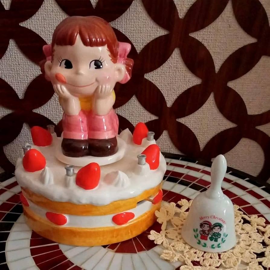 ペコちゃん バースデーケーキ オルゴール ペコちゃん ケーキオルゴール バースデーケーキオルゴール