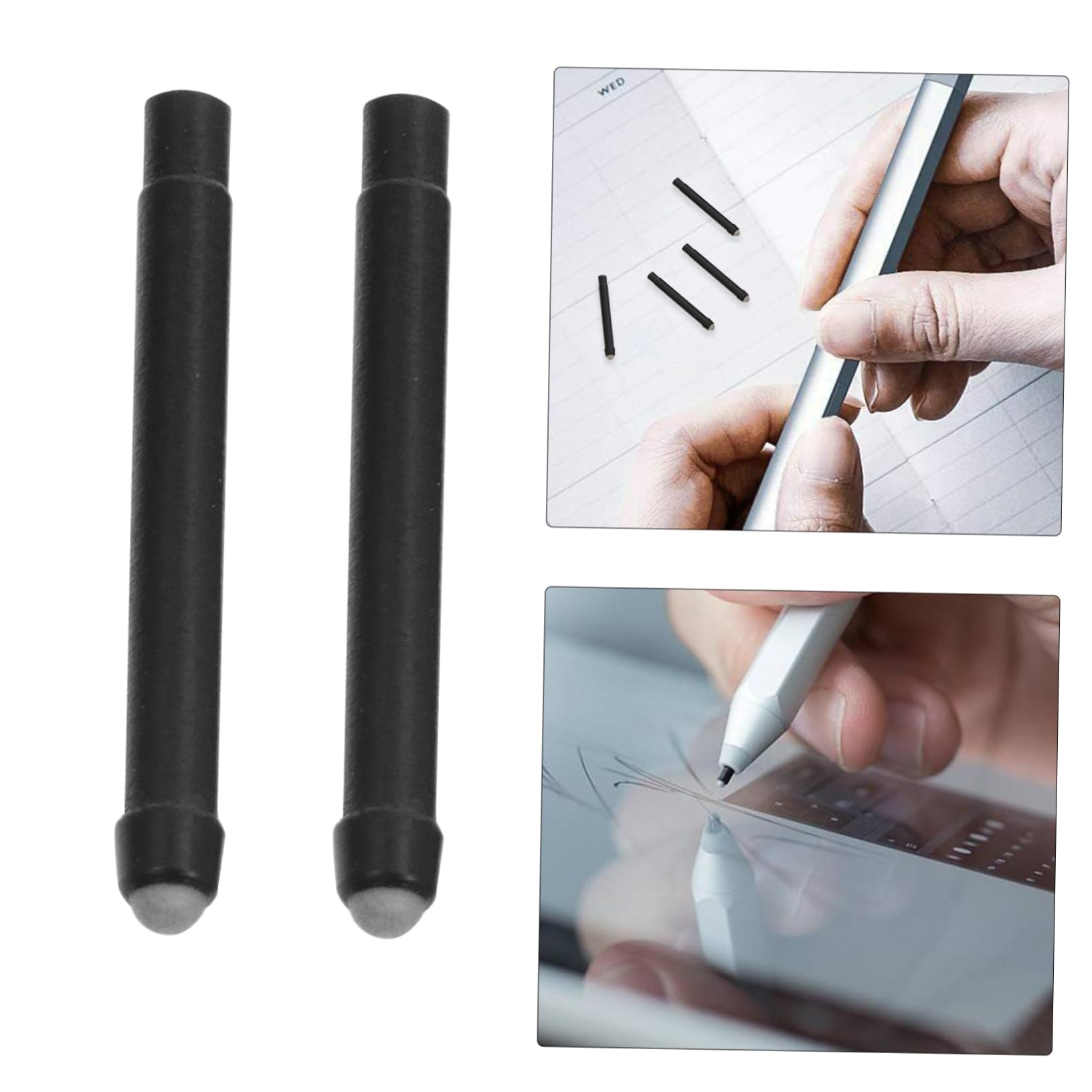 HEMOTON 8pezzi Punte Di Ricambio Per Stylus Compatibili Con Pen Pro Facili Da Installare Silenziose e Resistenti Per Scrittura e Disegno Su Tablet e Dispositivi Mobili