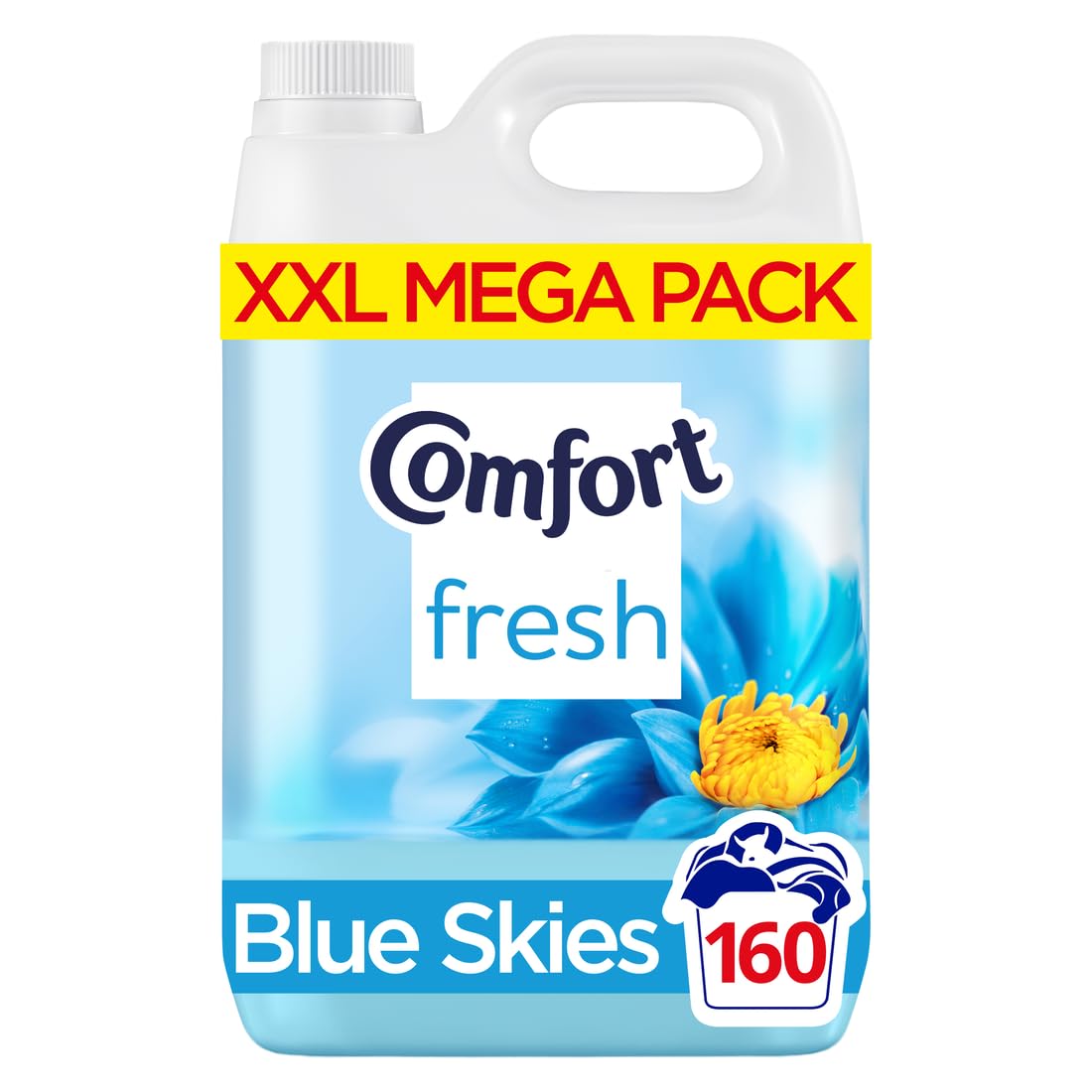 Comfort - Blue Skies Fabric Conditioner - 160 Washes XXL Mega Pack