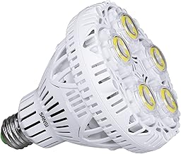 SANSI E27 LED Bulb 30W (200W Incandescent Bulb Equivalent), Super Bright 4000LM 5000K Cold White Light for Warehouse Lighting Pathway Restaurant Hotel Studio