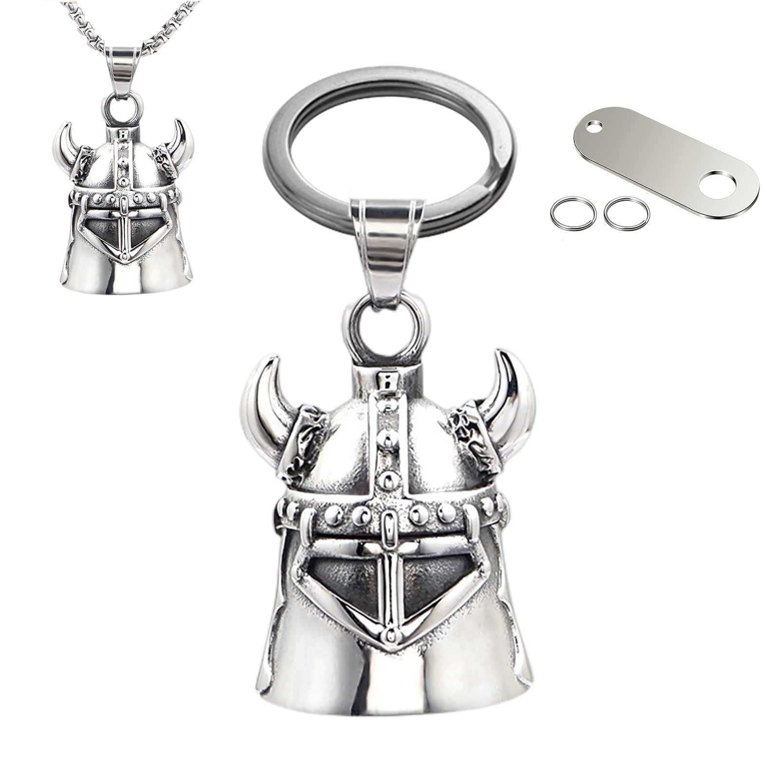 CTZSR Motorcycle Bell Guardian Angel - Good Luck Bells For Motorcycles Bikes & Drive Safe Cycling Bells For Bikers Riders