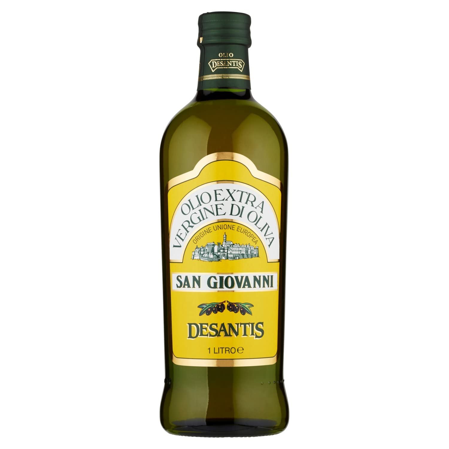 Lot de 3 huiles d'olive Desantis San Giovanni extra vierge Olio Extra Vergine di Oliva + Italian Gourmet Polpa 400 g
