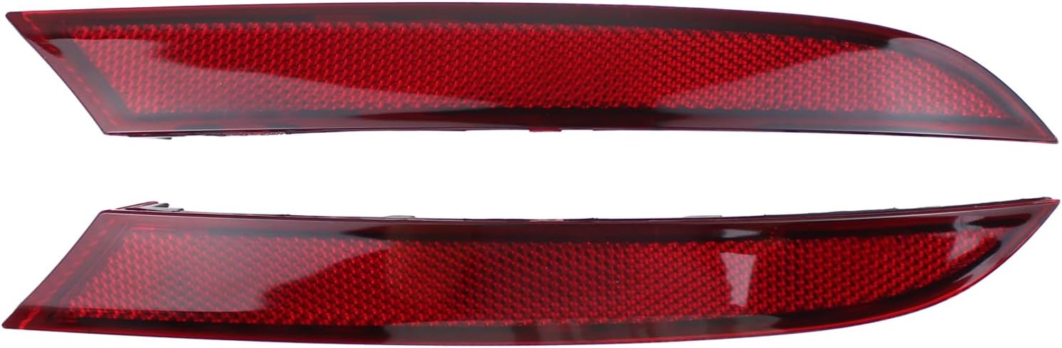 2Pcs Rear Left and Right Bumper Reflector for Volkswagen Passat 2016-2019