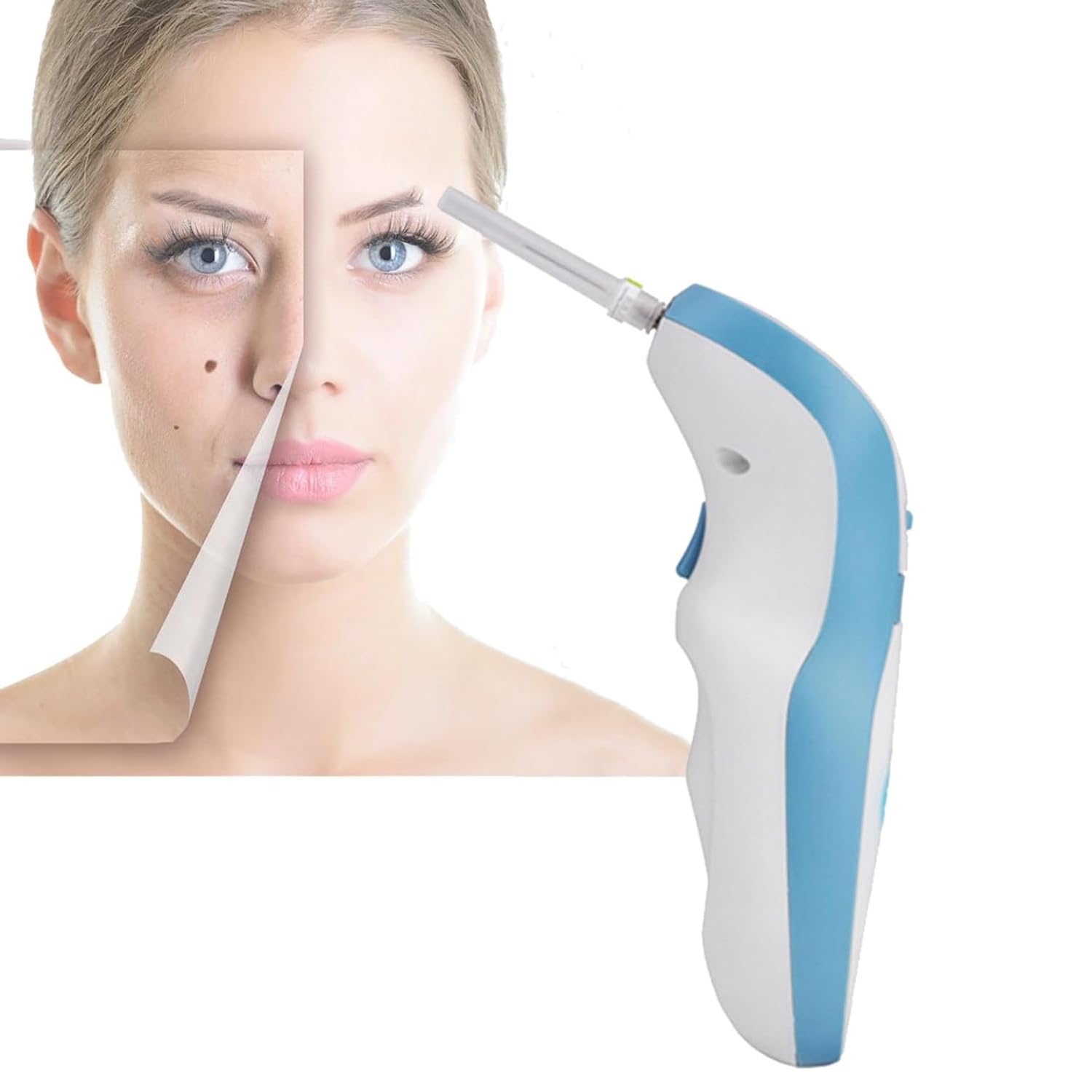 Stylo plasma pour raffermir la peau et enlever les verrues, appareil de retrait de tatouage rechargeable avec aiguilles remplaçables, portable pour le visage et le corps