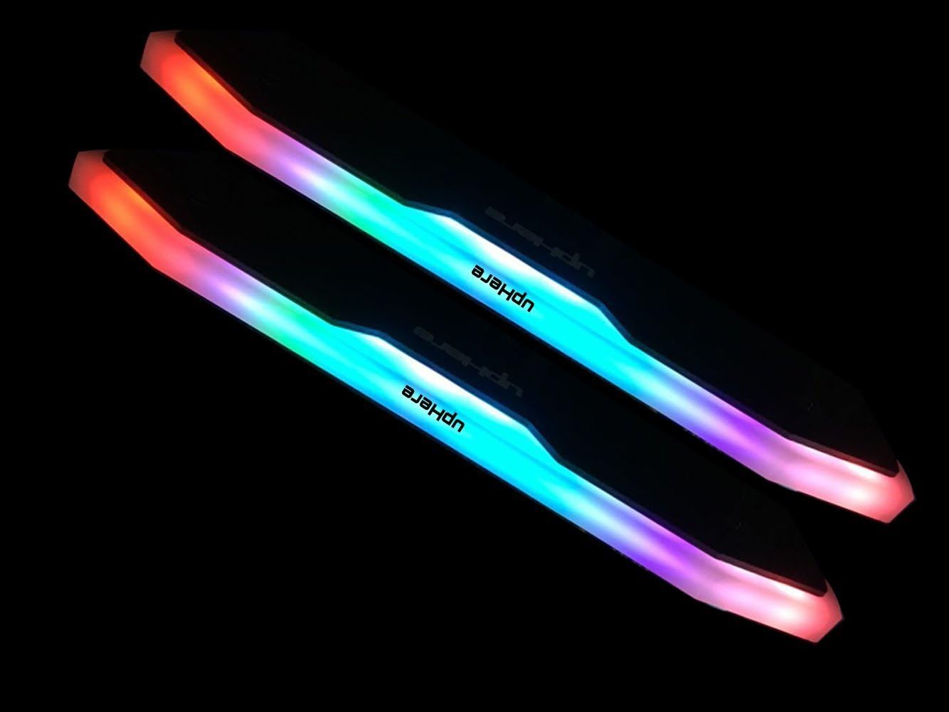 Memory RAM RGB Cooler Heat Sink Cooling Vest Fin Radiation Dissipate for DIY PC Game Overclocking MOD DDR DDR3 DDR4,MBK5-1