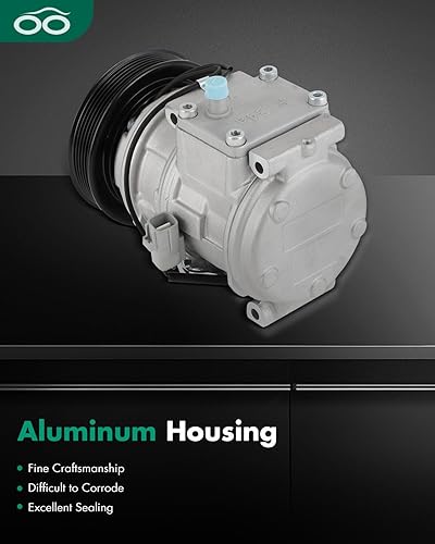 Miniatura 1629 de SCITOO CO 10739C - Compresor de CA compatible con Honda Element 2.4L 2003 2004 2005 2006 2007 2008 2009 2010 2011