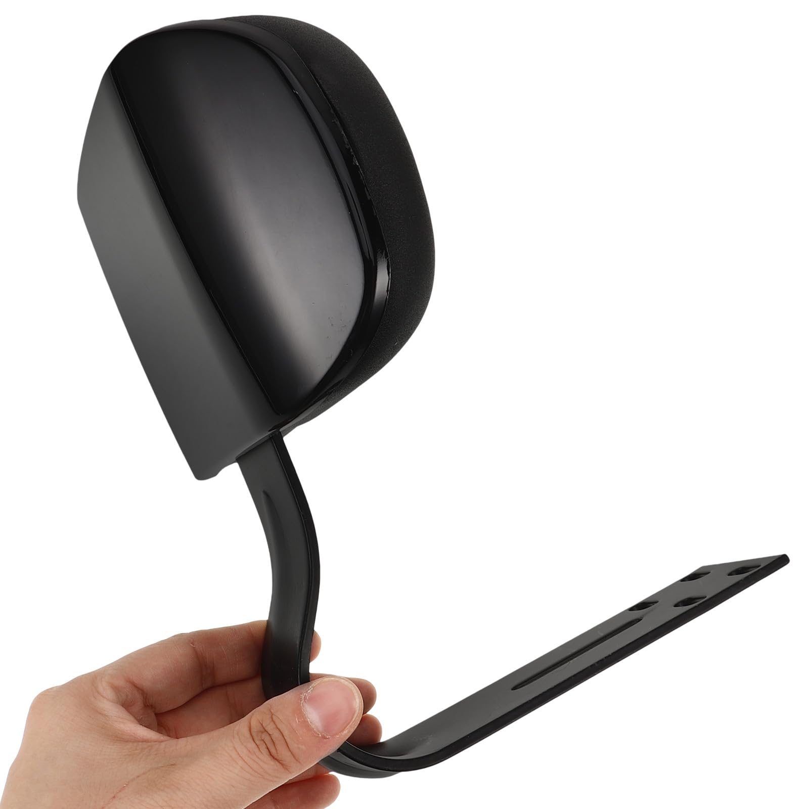 SOLUSTRE Mousse Selle Moto pour Dossier Passager, Coussin de Siège Arrière en Mousse et Simili Cuir, Installation Facile pour Passagers sur Moto et Vélo