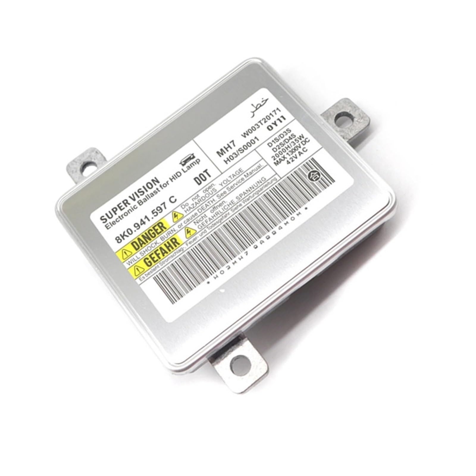 Unité commande phare xénon 8K0941597C pour trajets de nuit Q3 - 7