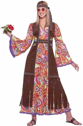 Forum Novelties - Disfraz de hipie para mujer
