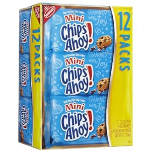 Chips Ahoy! Single Serve Mini Cookies – Chocolate Chip – 1 oz – 12 pk