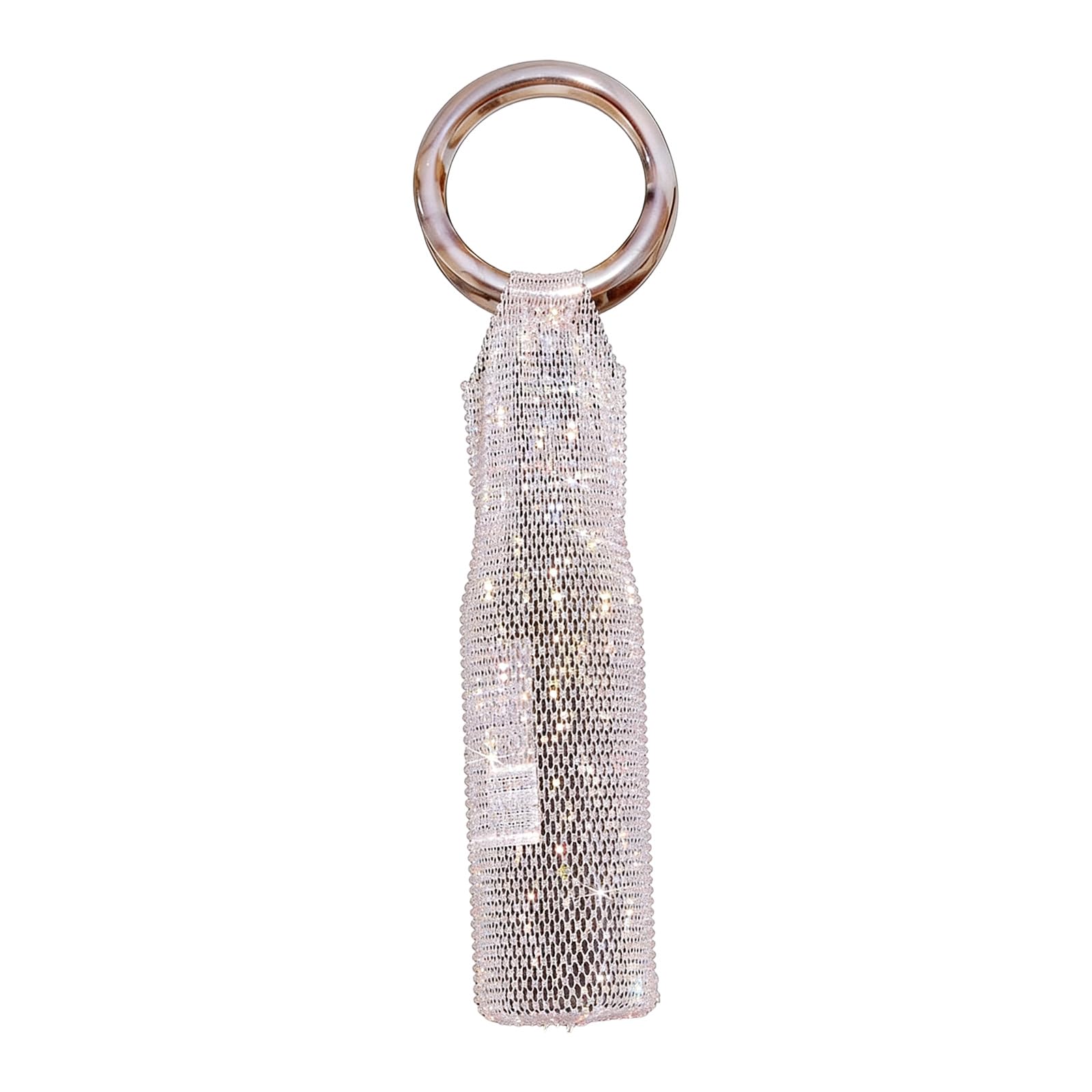 ZWWAAZHF Multifunctional Handwoven Pouches Designs for Cosmetics Storage and Beverages Transportation Stylish Outfits Wear Rhinestones Storage Pouches